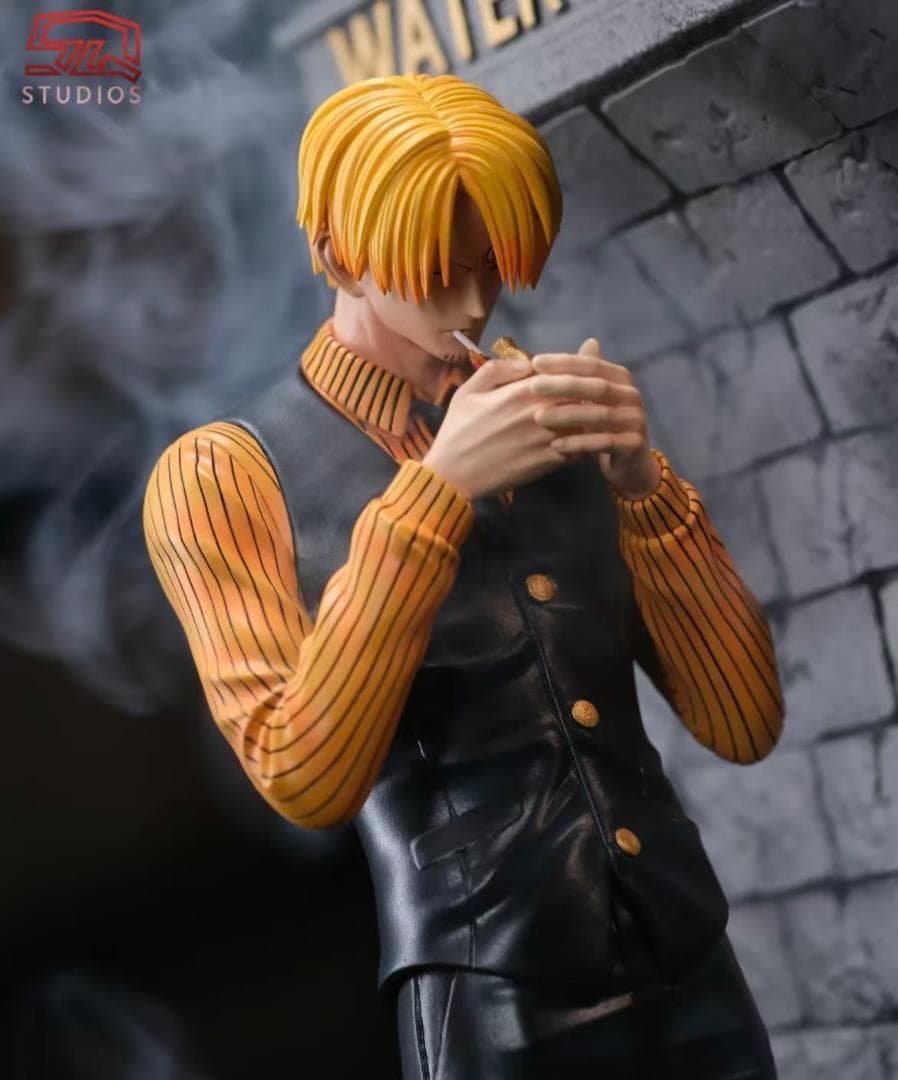 ワンピース SQ サンジ ガレージキット ガレキ スタチュー フィギュア