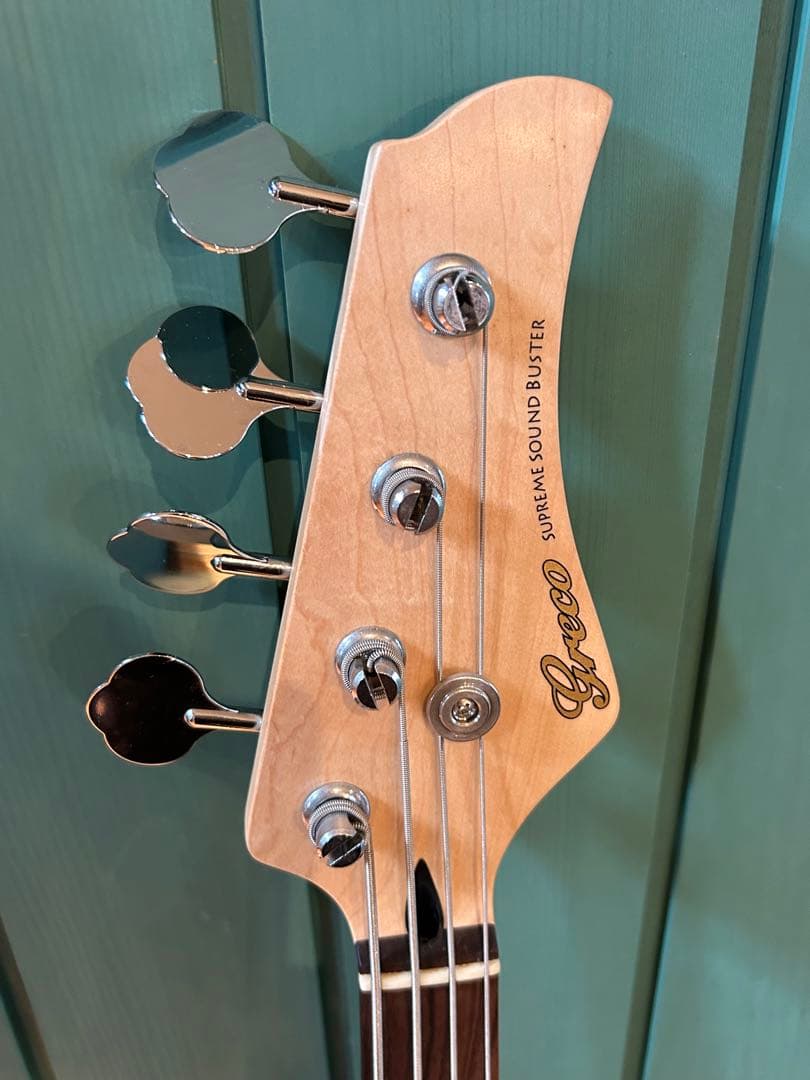 グレコ ベースギターWSB-STD ケース付き