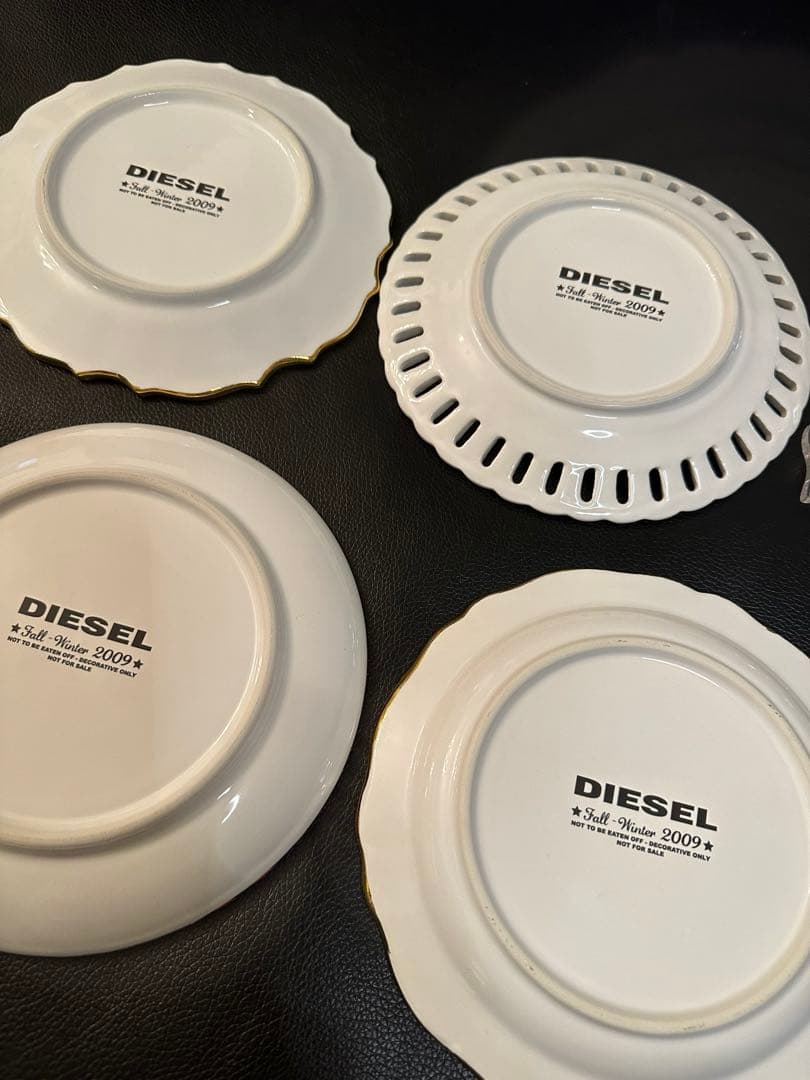 レア商品　DIESEL 非売品　４枚セット　ディスプレイ皿