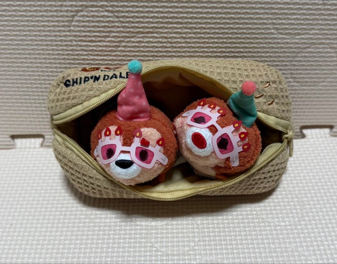 ツムツム　チップとデール　80周年