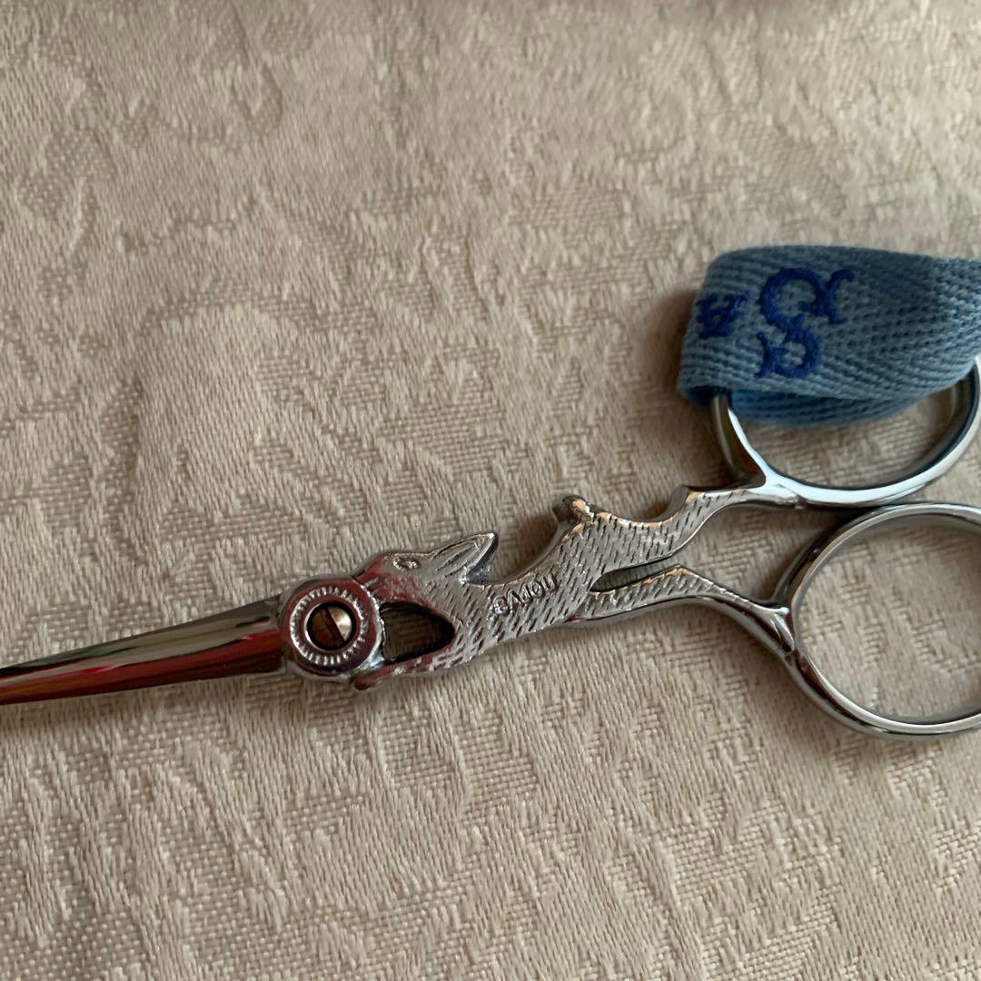 【ラスト1点】フランス製SAJOUの幻のウサギモチーフのプロフェッショナルシザー