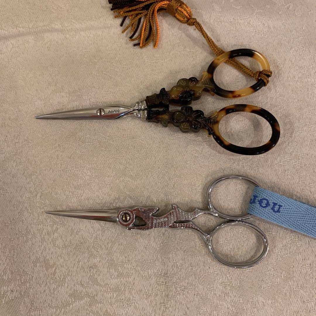 【ラスト1点】フランス製SAJOUの幻のウサギモチーフのプロフェッショナルシザー