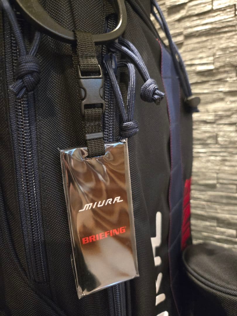 【限定300】三浦技研×BRIEFING キャディバッグ＋スタンド＋ヘッドカバー