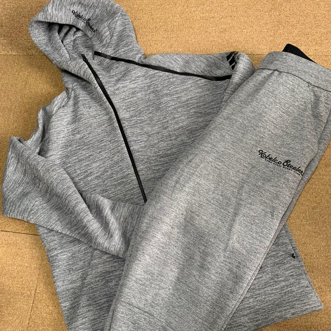 ラグビー　adidas 神戸製鋼　セットアップ