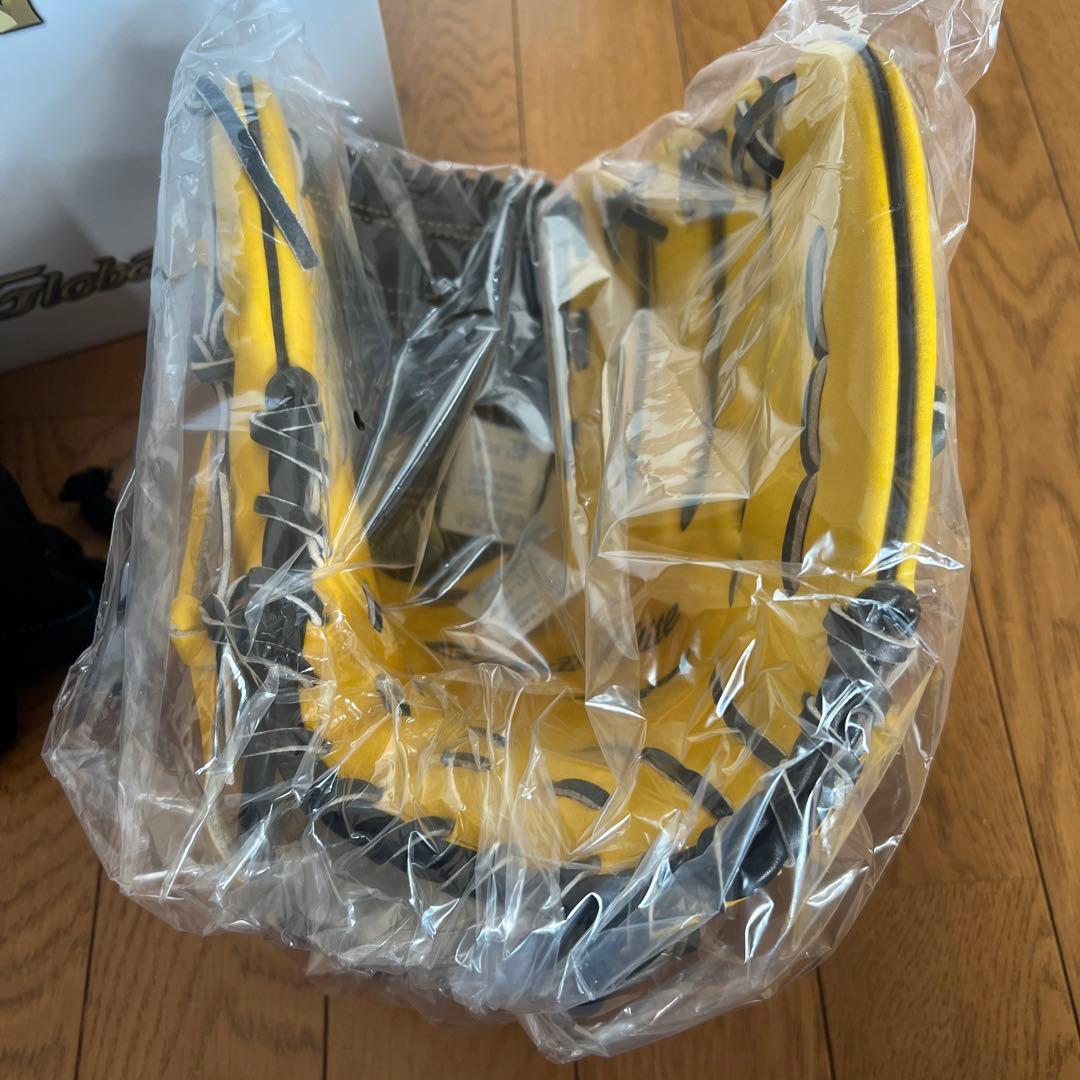 【新品未使用タグ付き】【激レア】調子くんグラブbyプロスピfeatマエケン