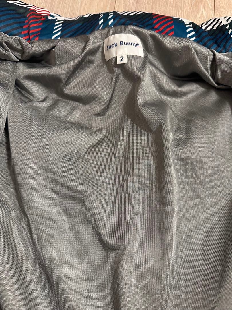 ジャックバニー　タータンチェック サーモ　中綿入りジャケット　2サイズ