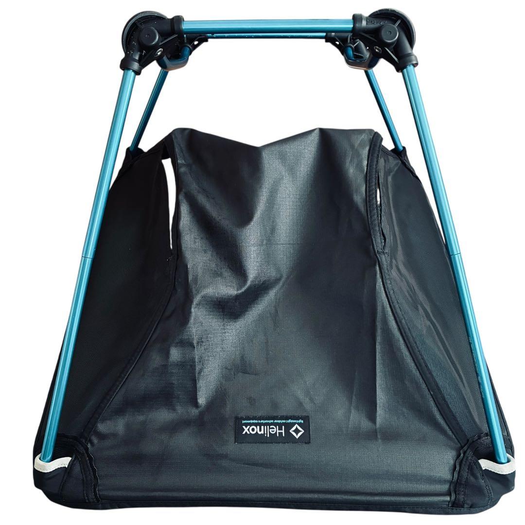 【良品】HELINOX ヘリノックス　グラウンドチェア　ブラック キャンプ