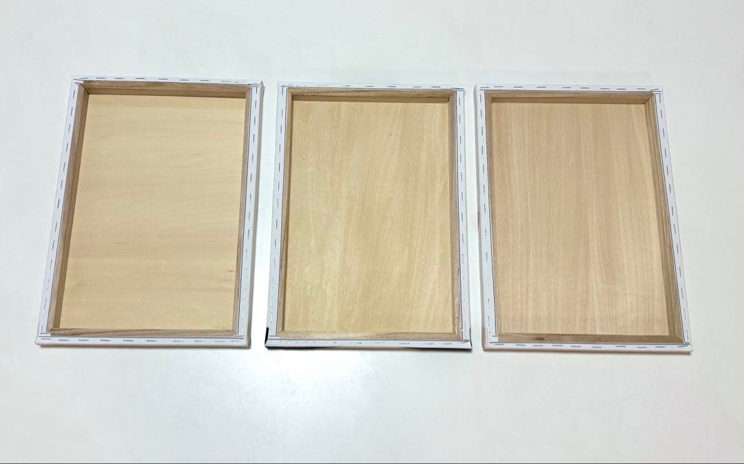 No257木枠付きキャンバスアート　ヘプバーン　マリリンモンロー　アートポスター