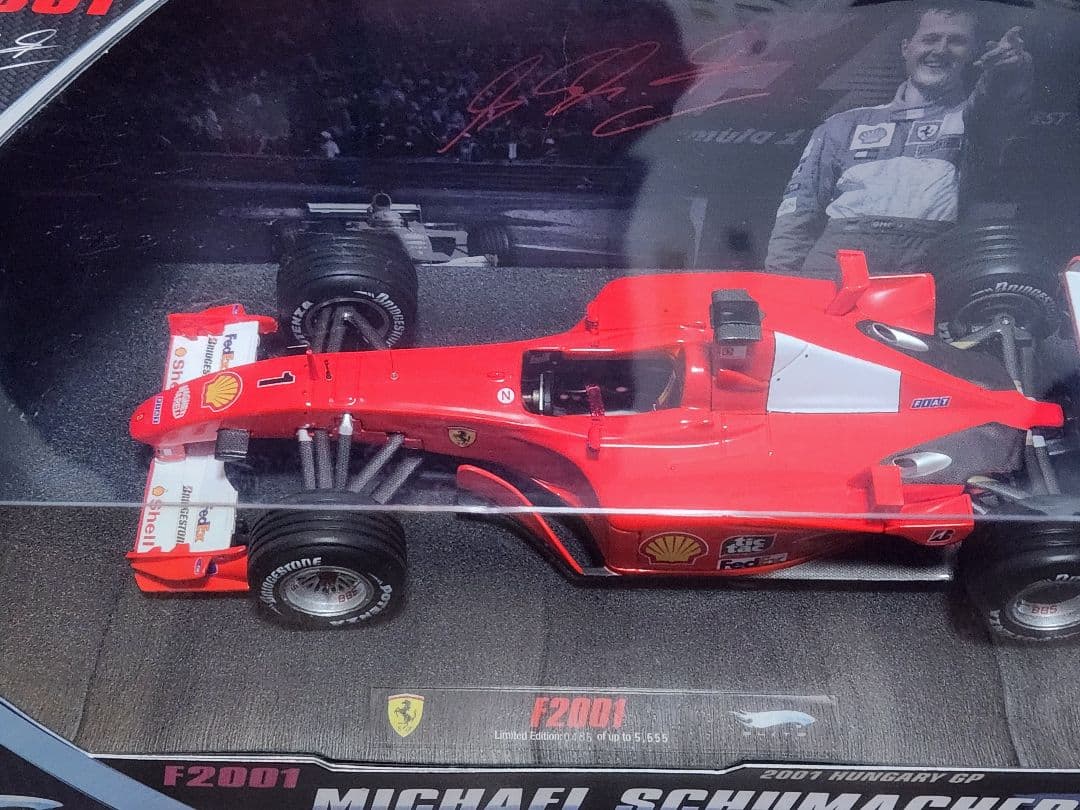 【未開封・新品】1/18 Hot Wheel Ferrari F2001