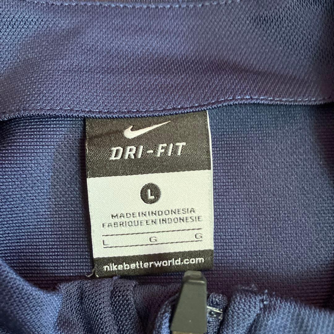 希少　ナイキ　イングランド代表　トレーニングジャケット　ジャージ　ネイビー　L