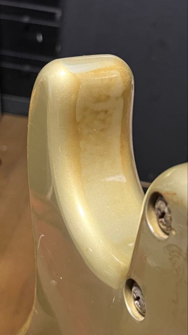 ジャンク！メイビス・ショートスケール・ストラト！加工あり。ハードケース付き！