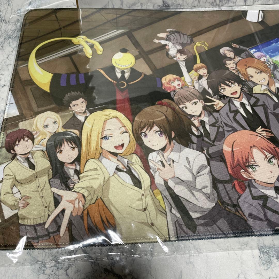 暗殺教室　デスクマット　フジテレビ　再放送エンディング　赤羽業　潮田渚　10周年