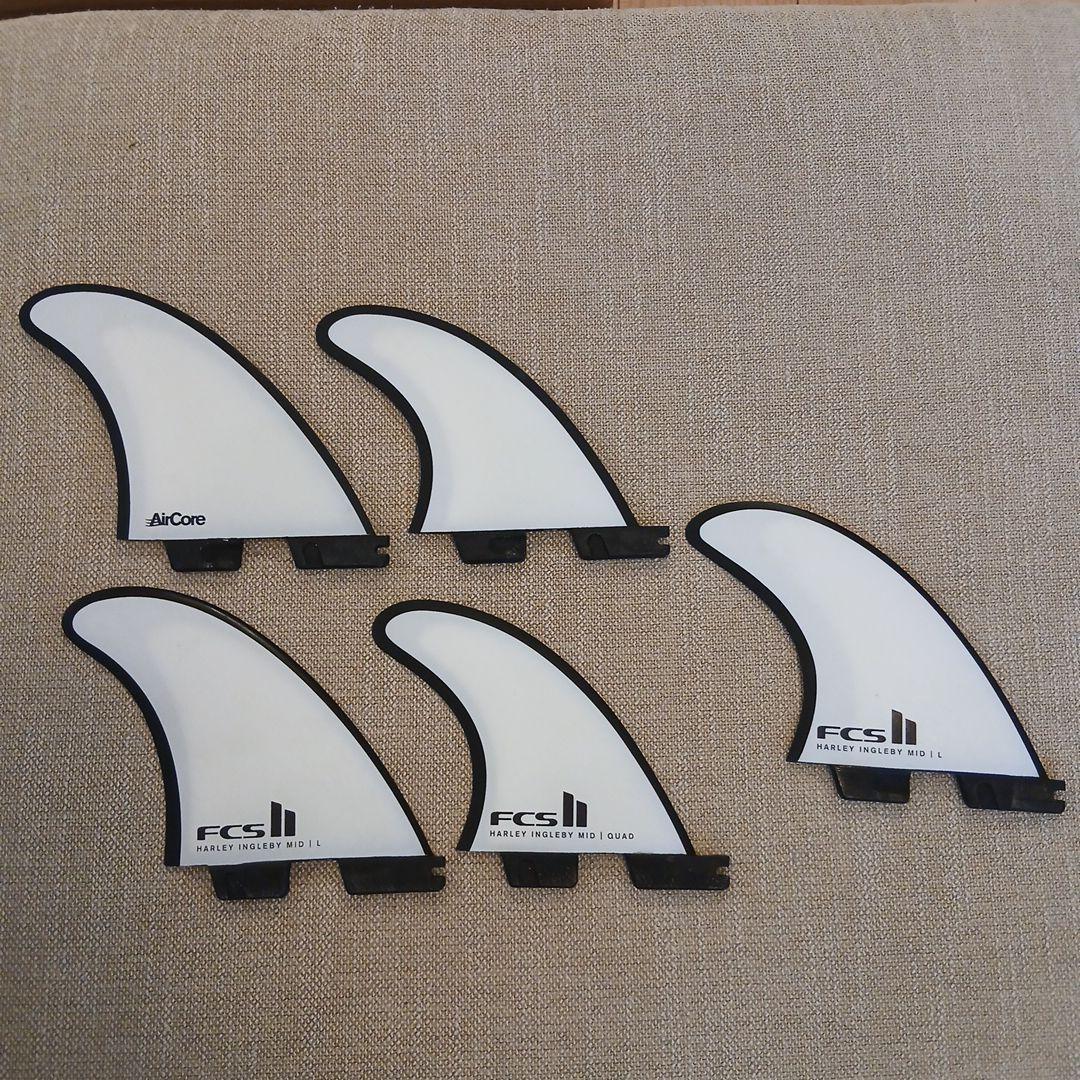 超美品 FCS Harley Ingleby MID 5フィン L