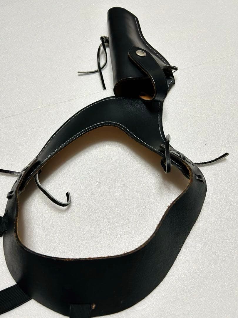 【希少】コクサイ 6Bショルダーホルスター 502 本革 7.5インチ収納