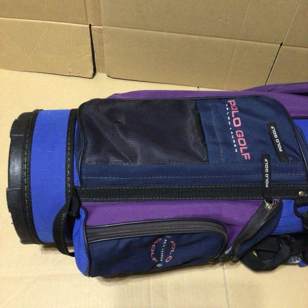 廃番 希少 POLO GOLF ラルフローレン キャディバッグ　ヴィンテージ