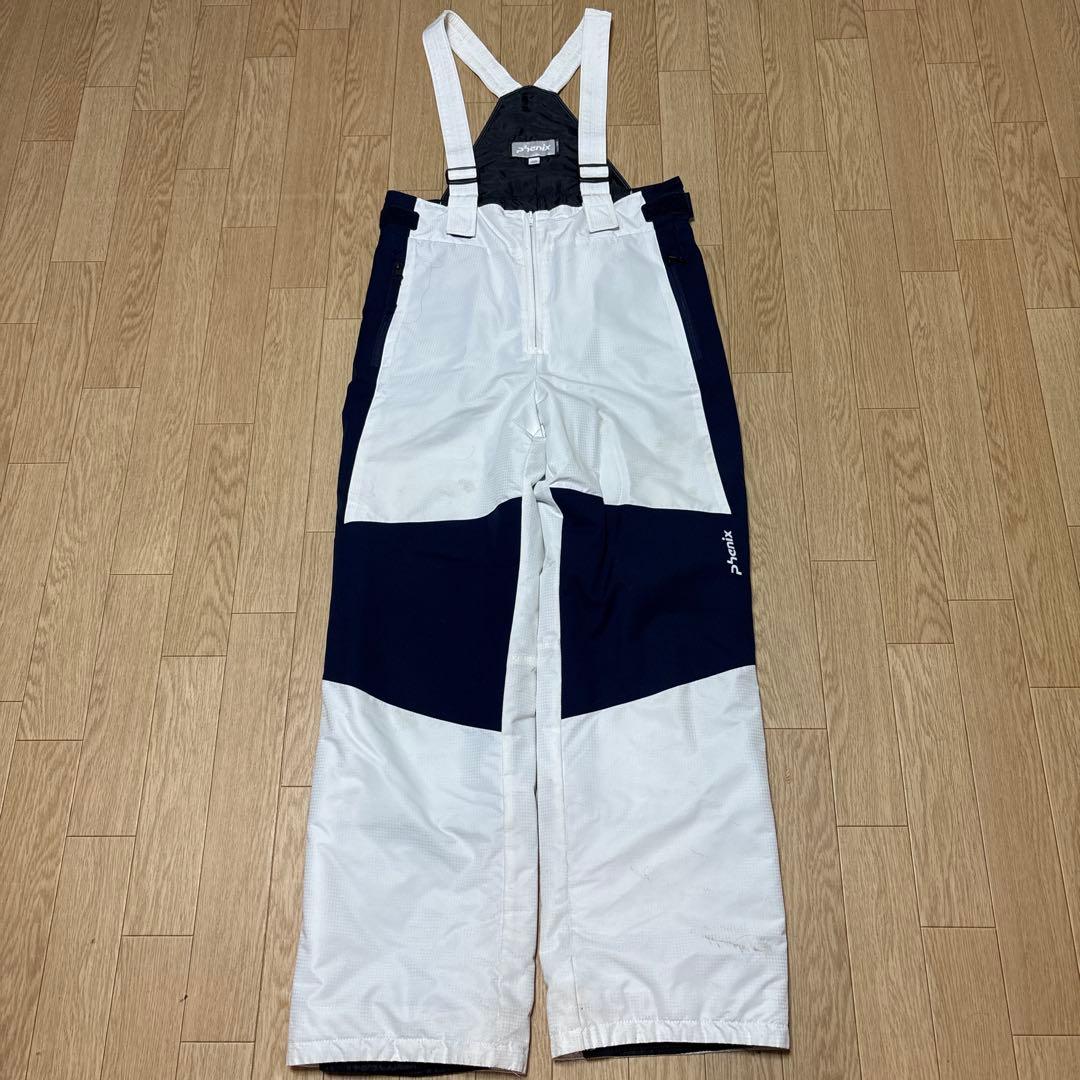 Phenix スキーウェア ホワイト/ネイビー　サイズ160(145〜165)
