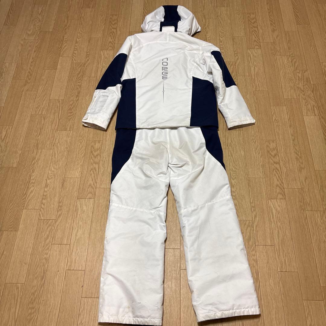 Phenix スキーウェア ホワイト/ネイビー　サイズ160(145〜165)