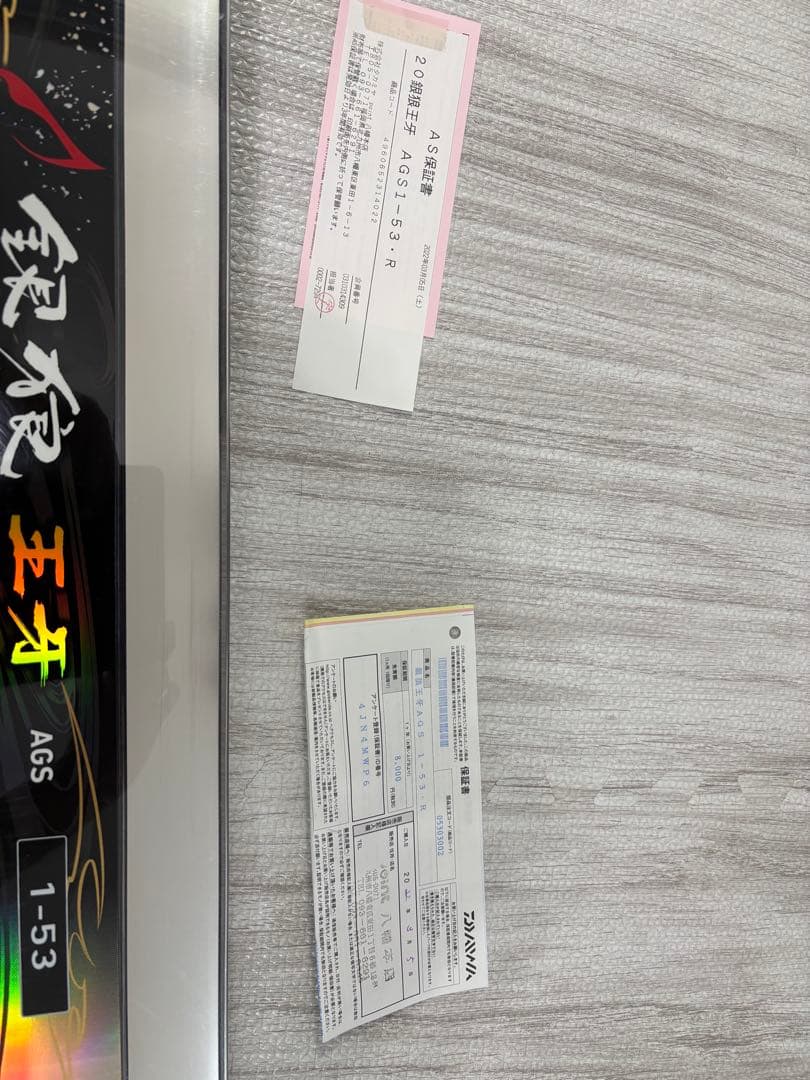 ダイワ 銀狼王牙AGS チヌ竿 1号53m