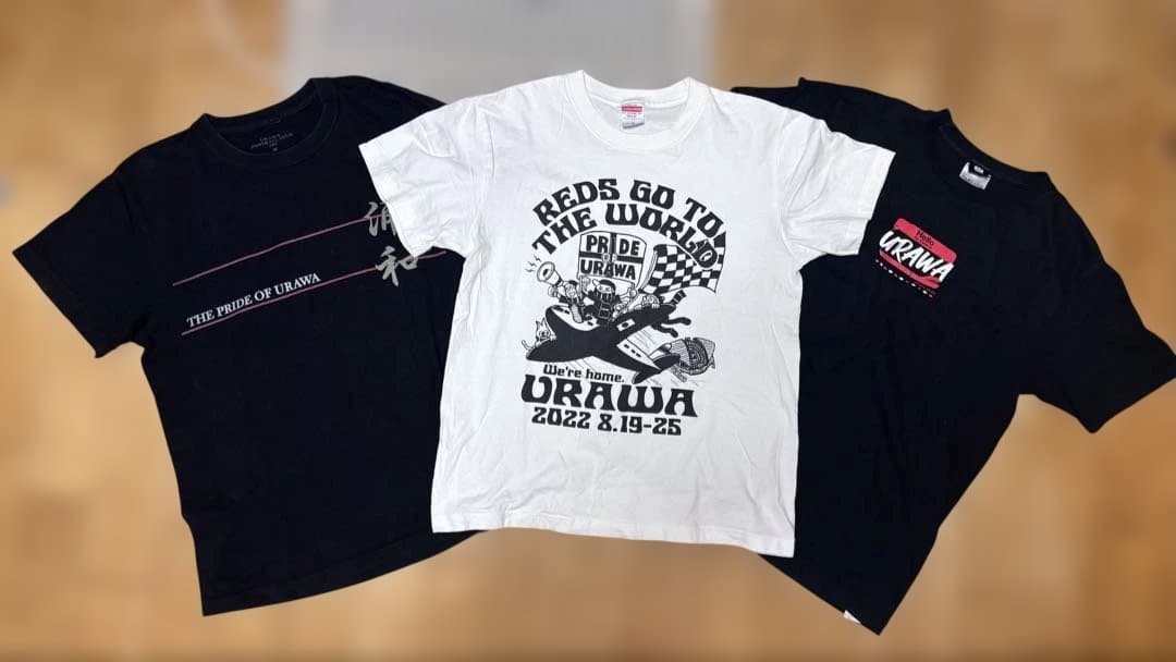 浦和レッズ Tシャツ Mサイズ 3点セット URAWA POINT 有志作成