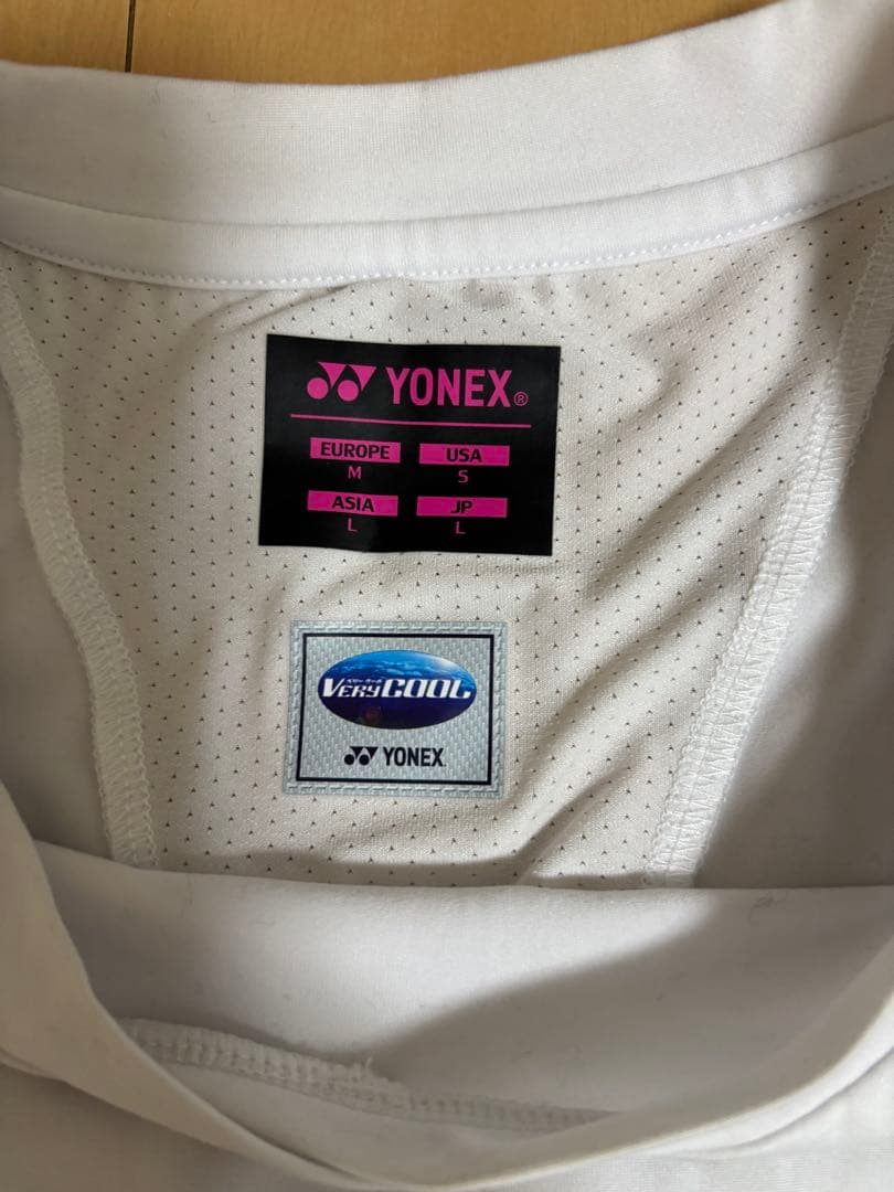 YONEX テニスウェアセット ホワイト/グリーン L