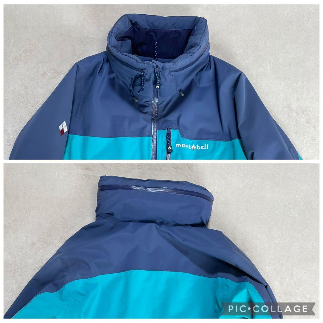 モンベル　スキーウェア　中綿ジャケット　マウンテンパーカー　2way M