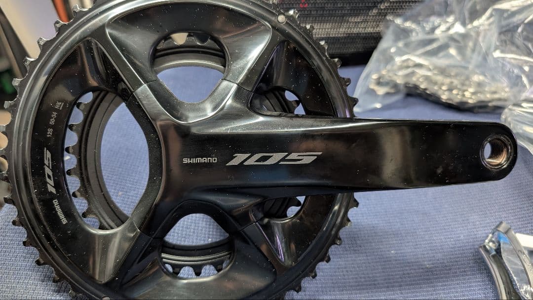 シマノ 105 R7100 油圧ディスクブレーキ12速コンポ　セット新車外し