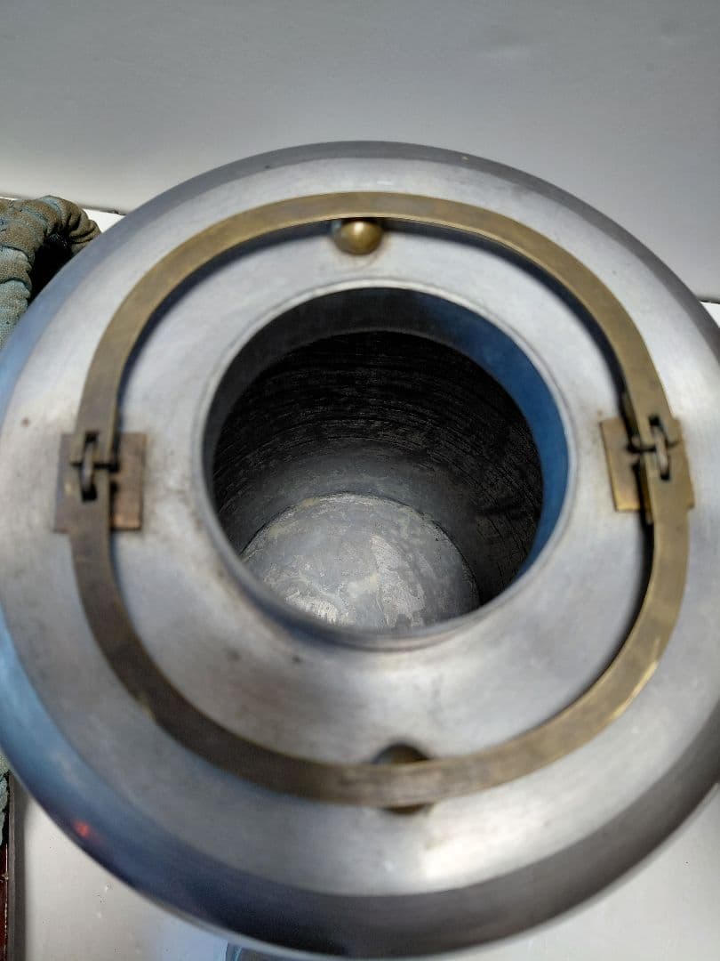 骨董　古琉球　湯庫　タークー　錫器　酒器　茶道具