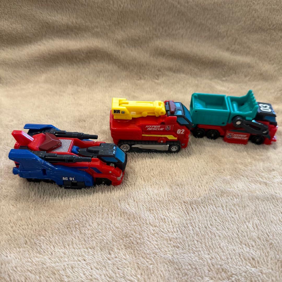 ハイパーレスキュー1号　2号　アクティブチェンジャー　まとめ売り