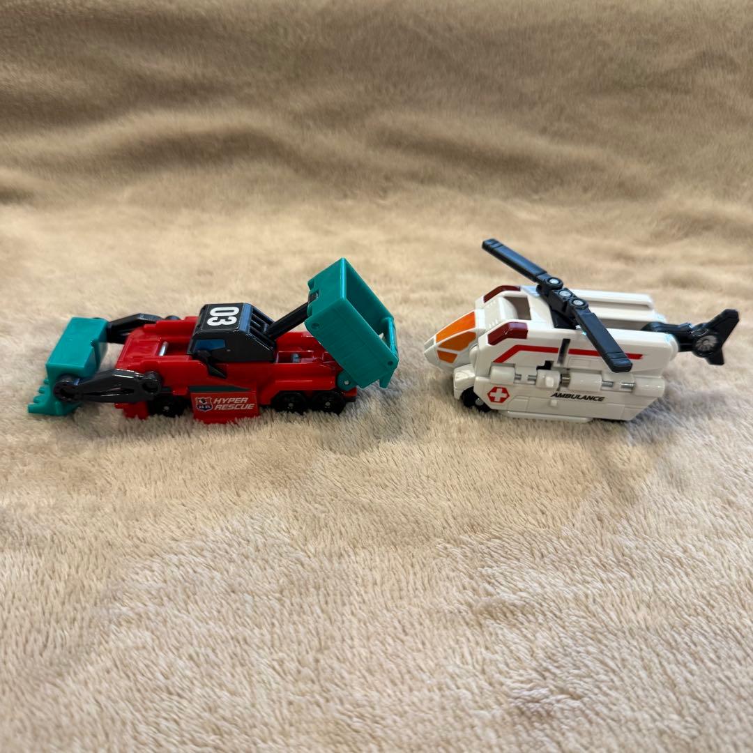 ハイパーレスキュー1号　2号　アクティブチェンジャー　まとめ売り