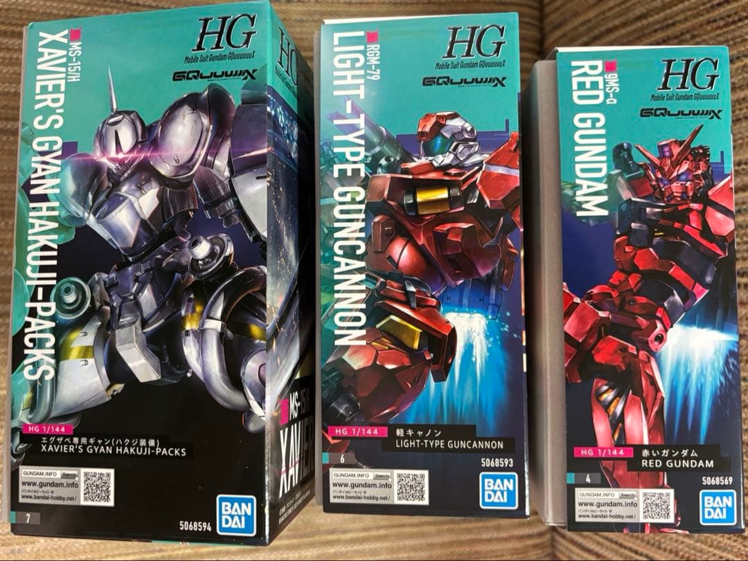 HG ジークアクスシリーズ ガンプラ 7体セット まとめ売り