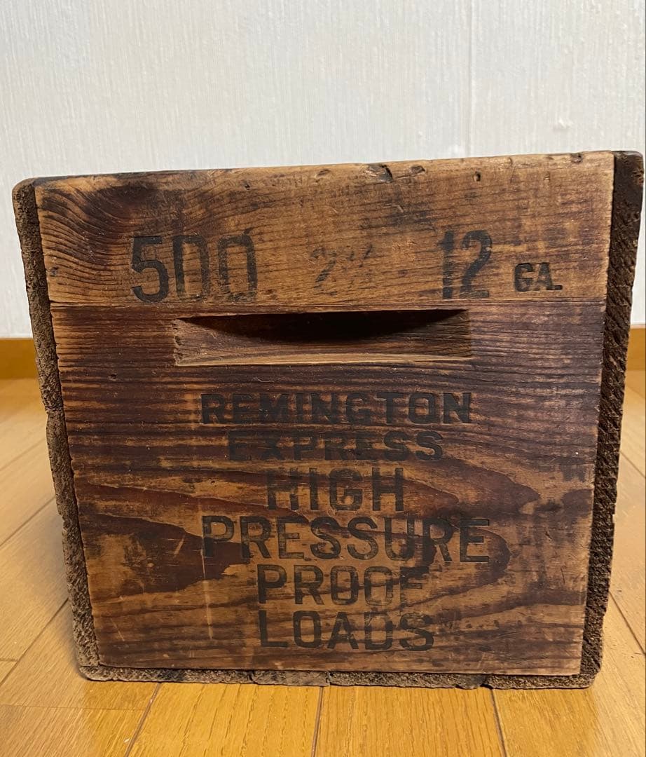 レミントン 木箱 ヴィンテージ アンティーク ウッドボックス 弾薬 アメリカ