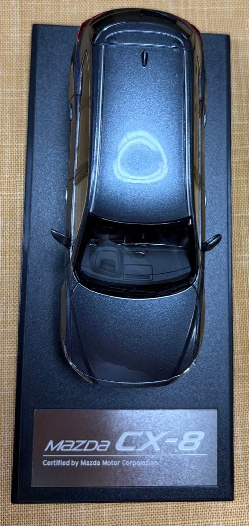非売品 CX-8 1/43 ミニカー プレミアムマシーングレー
