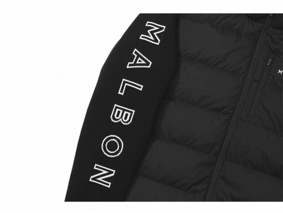 即日発送マルボンメンズ ゴルフウェアダウン アウタージャケットニットダウン2XL