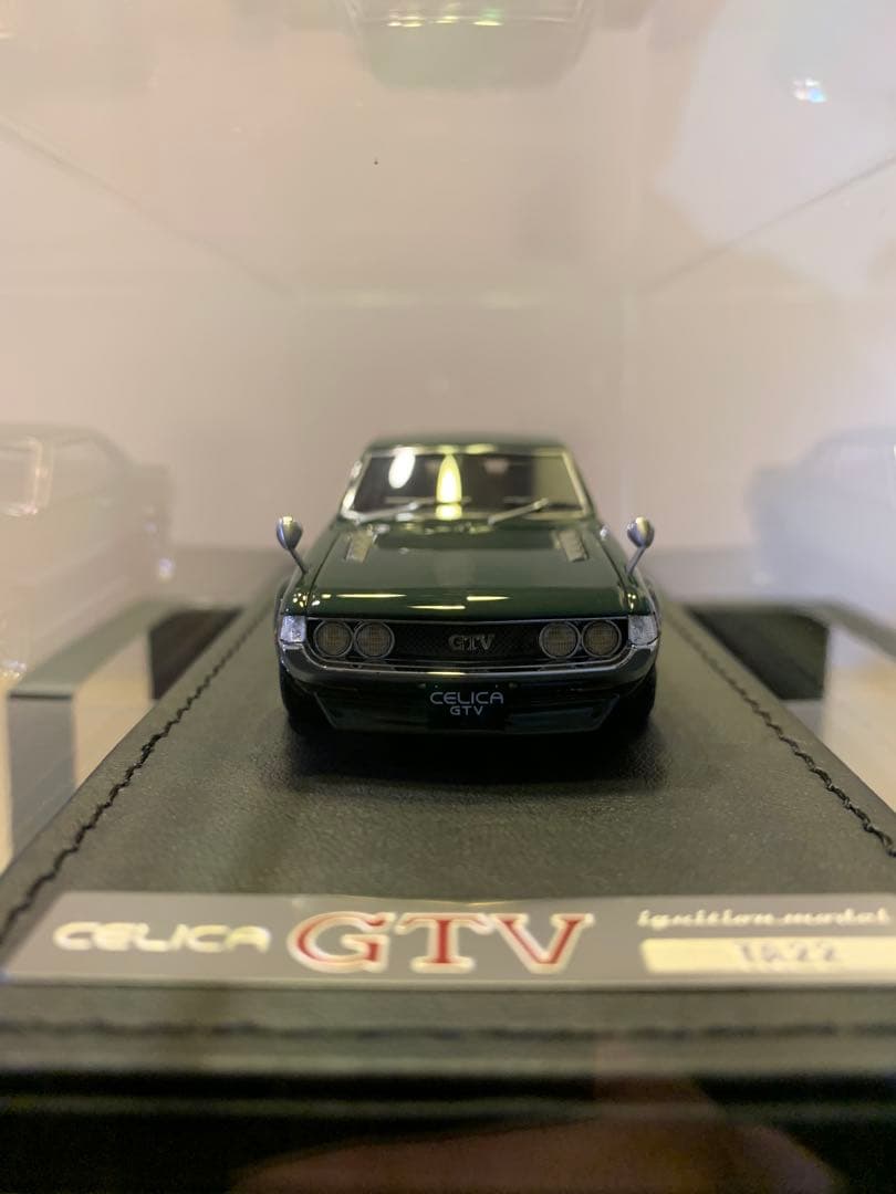 イグニッションモデル　1/43 セリカ　　1600GTV TA22 グリーン