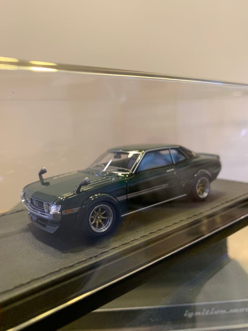 イグニッションモデル　1/43 セリカ　　1600GTV TA22 グリーン