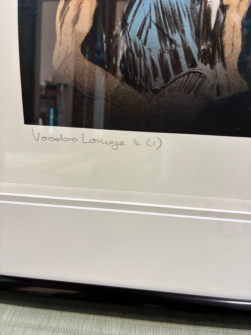 ザ·ローリングストーンズ　リトグラフ　 ロンウッド作