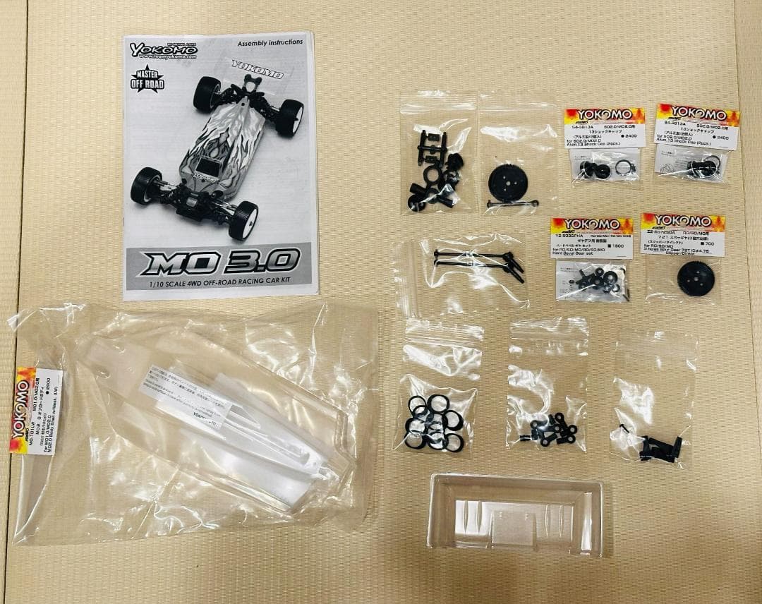 ヨコモ マスターオフロード MO3.0 4WDバギー （OP 3万円以上！！）