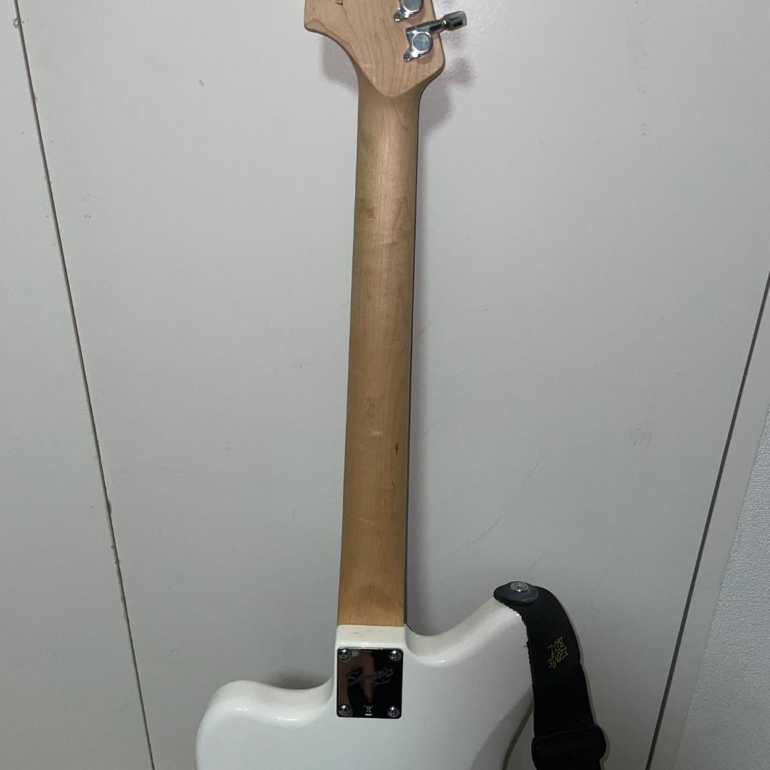 美品 Squier Jazzmaster スクワイヤー ジャズマスター ホワイト