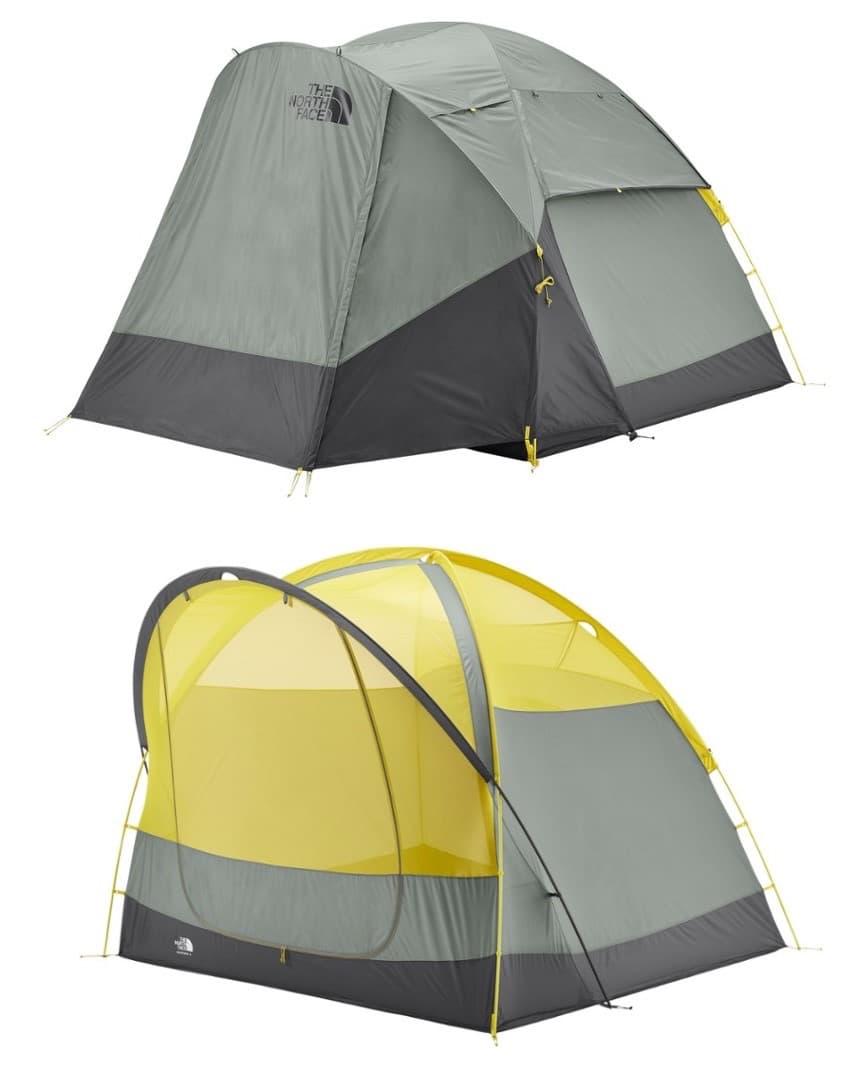 ノースフェイス ワオナ4 テント 4人用 アガベグリーン キャンプ アウトドア