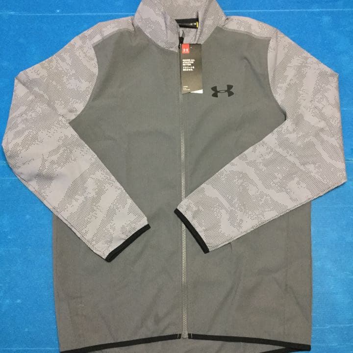 アンダーアーマー クロスジャケット&パンツM グレーブラック