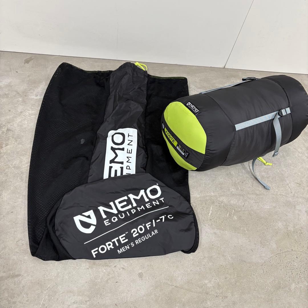 NEMO FORTE 20°F シュラフ　フォルテ20 ニーモ