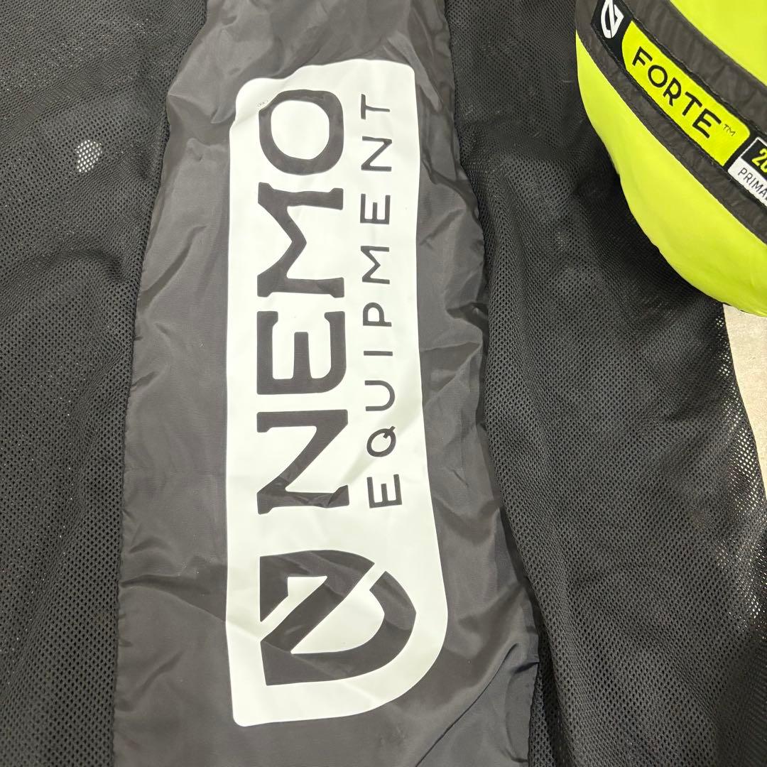 NEMO FORTE 20°F シュラフ　フォルテ20 ニーモ