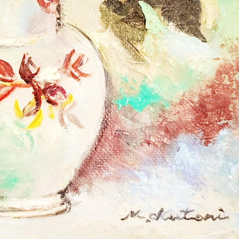 ☆奥谷全弘☆「 薔薇 」油絵　SM