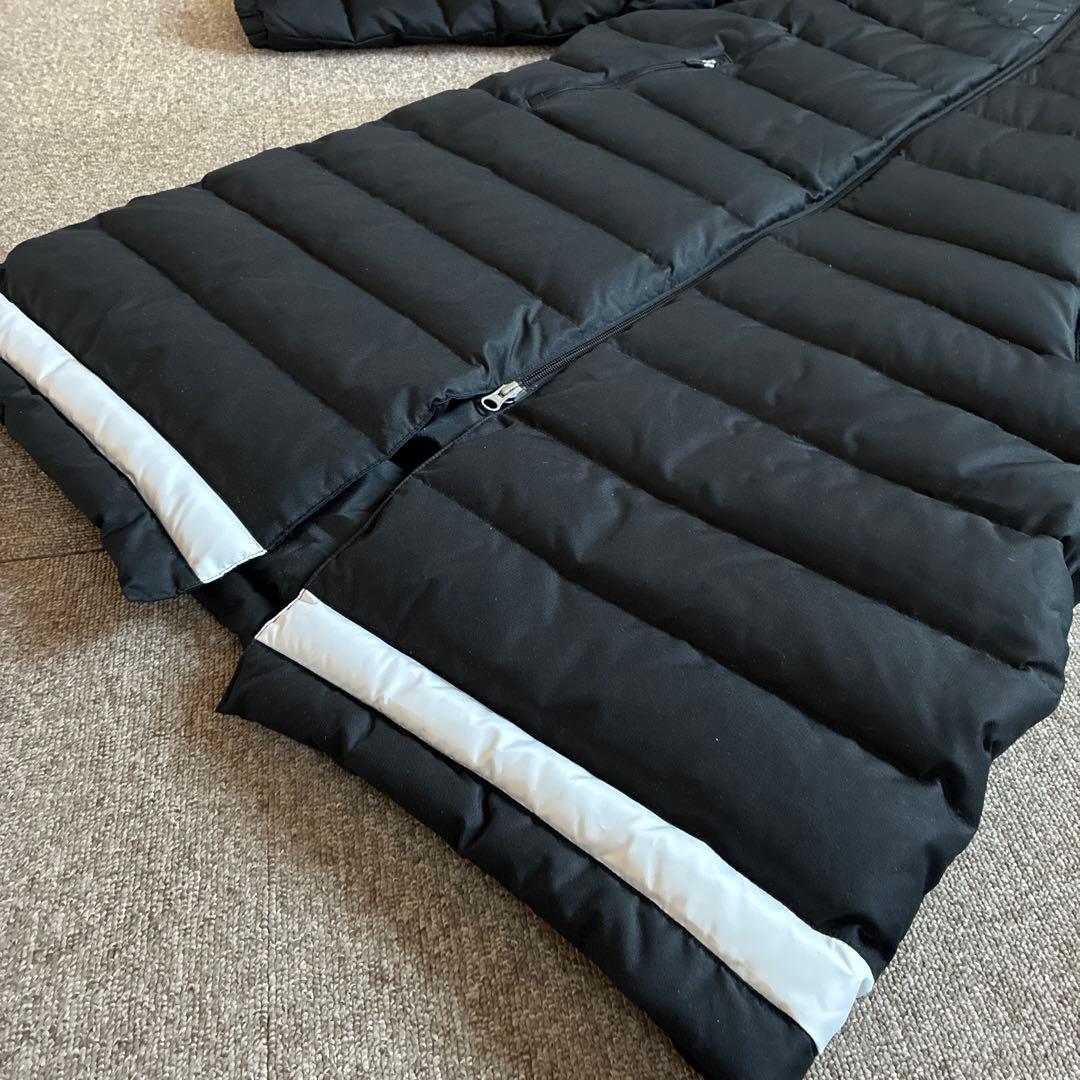 adidas TIRO15 黒 ダウンコート フード付き　ダウン70%