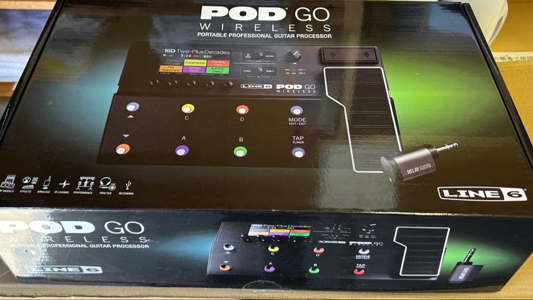 【美品】LINE6 POD GO wireless マルチエフェクター