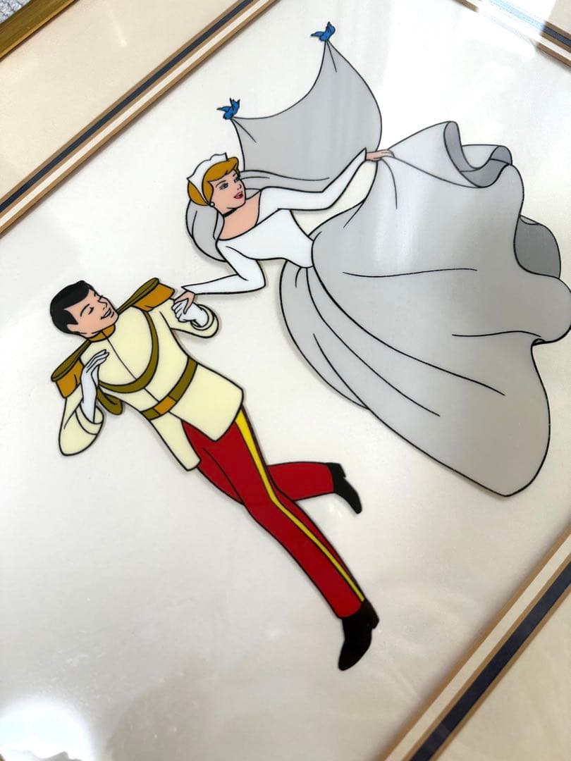 ディズニー　セル画　絵　シンデレラ　9500　limited edition