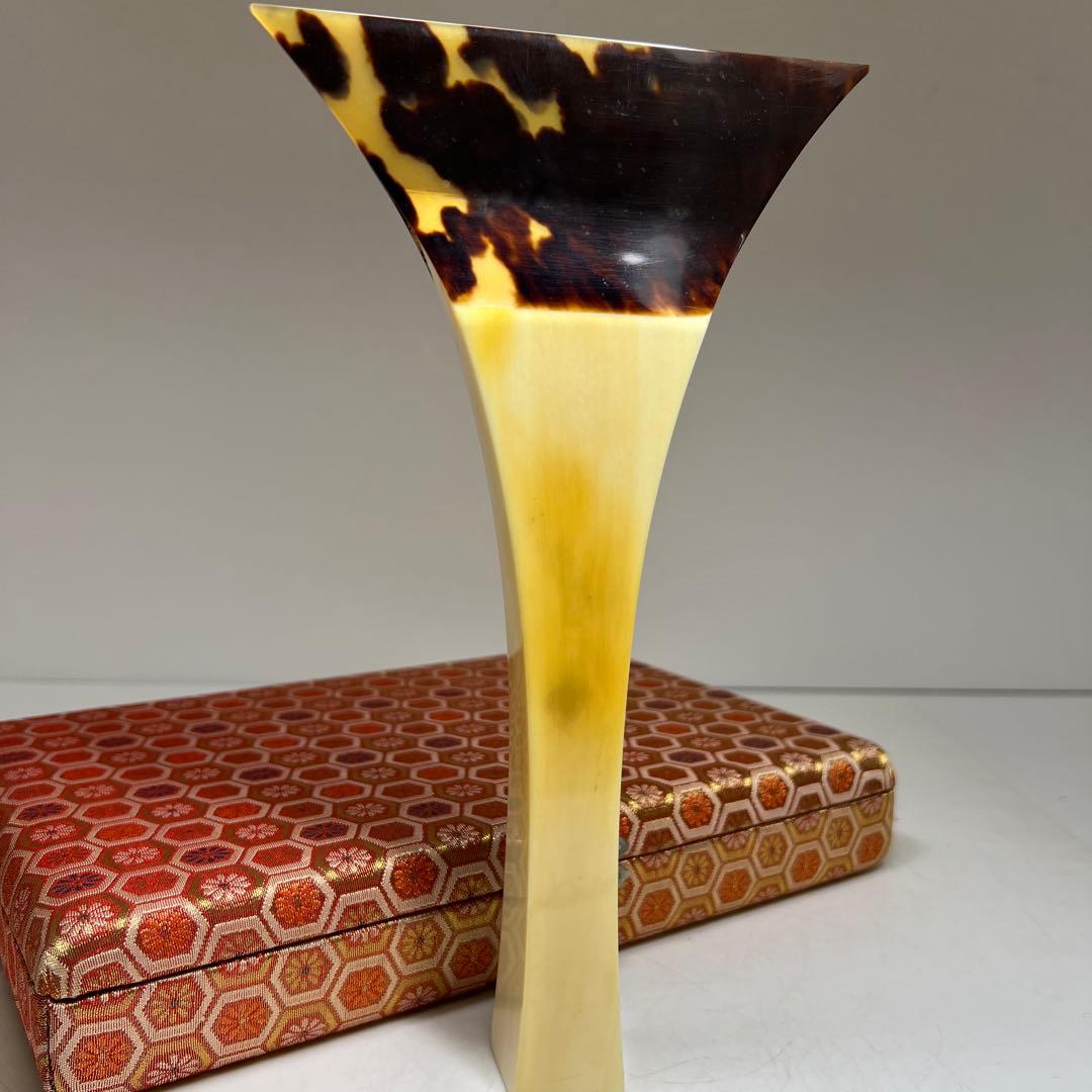 極上　鼈甲　津軽三味線バチ　ケース付　東Y7-1226①トコヒ