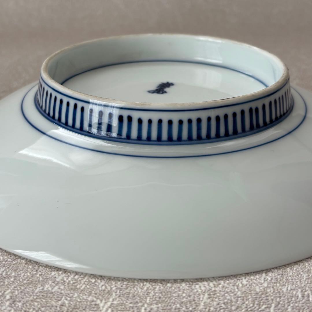 十三代 酒井田柿右衛門 作『染錦柿文皿』 有田焼 額皿