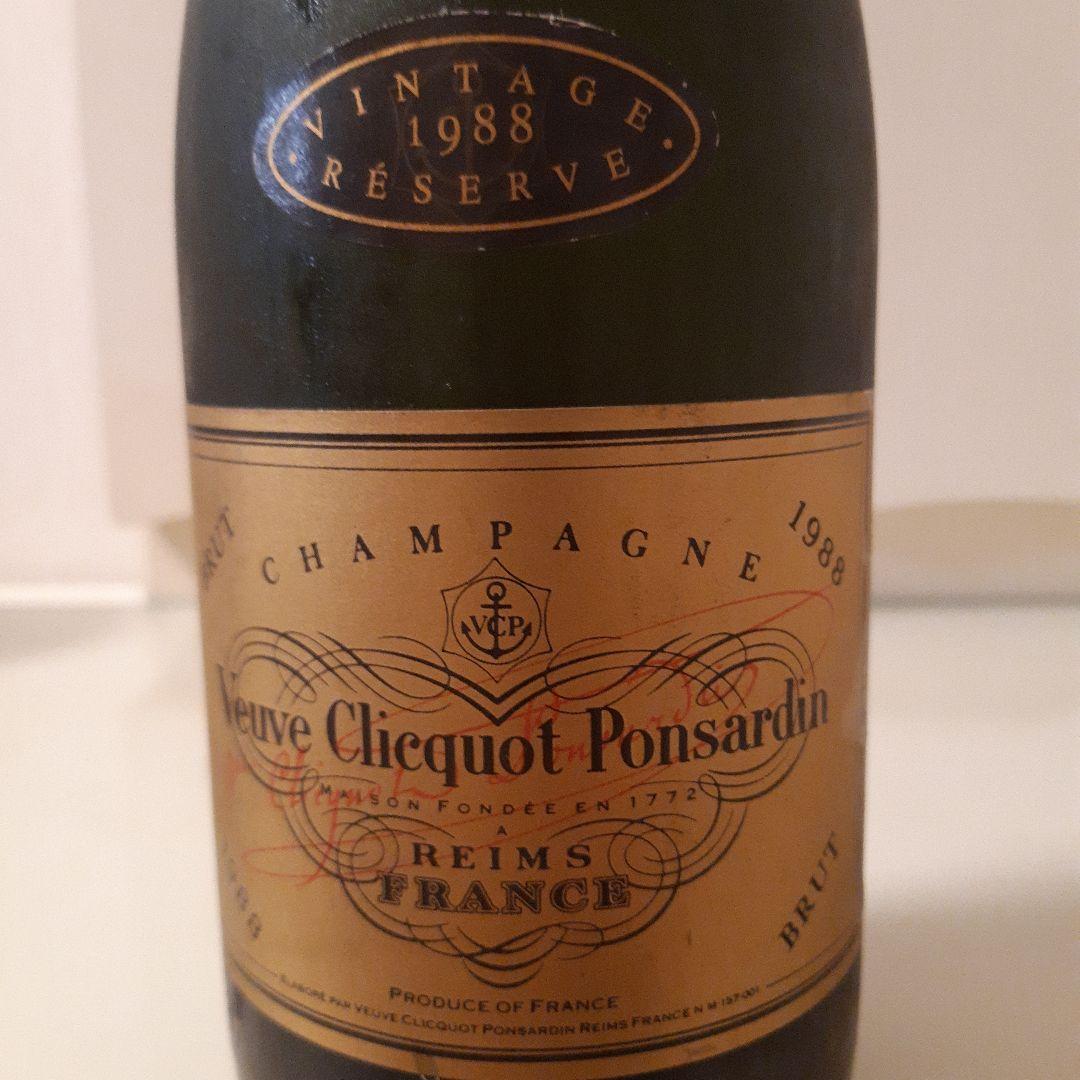 1988年シャンパン ヴーヴクリコ　セラー保管