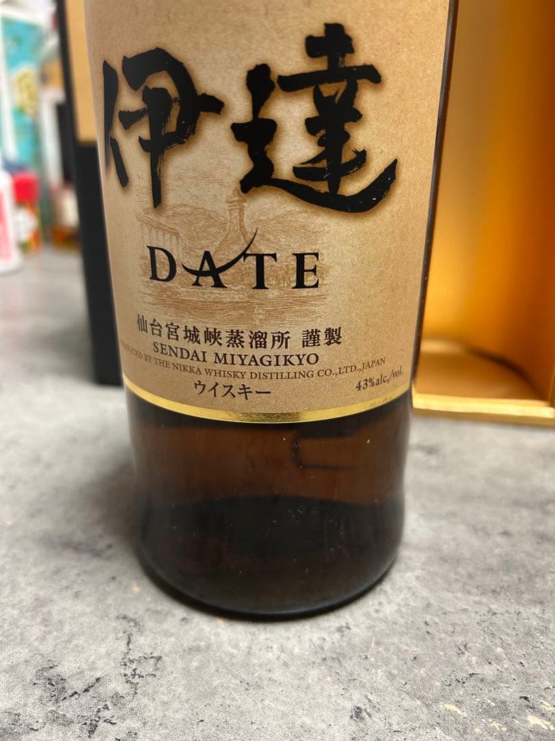 き*ん様 NIKKA DATE 43% ウイスキー 伊達 700ml 旧ラベル